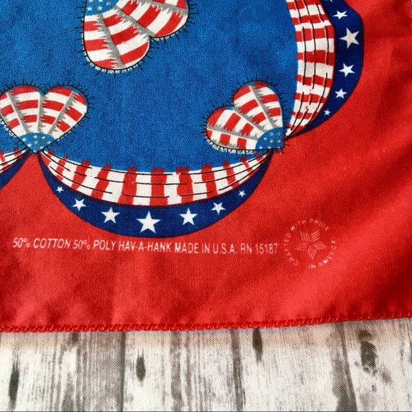 NWOT I ❤️💙 AMERICA! 🇺🇸USA Bandana/face mask 😷 - Picture 3 of 6